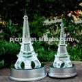 2015 Tour Eiffel cristal, modèle de tour eiffel en verre avec LED pour souvenir